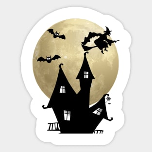 House of witchcraft Sticker